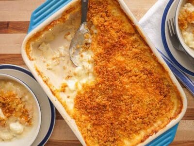 Cod Au Gratin